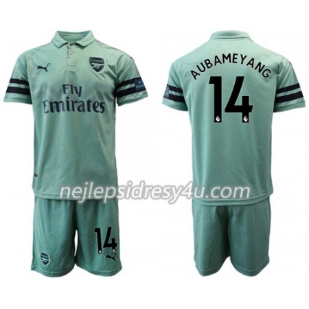 Fotbalový Dres Arsenal Aubameyang 14 Dětské Alternativní 2018/19